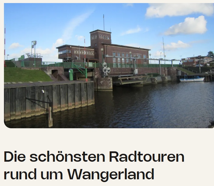 Wangerland Radtouren